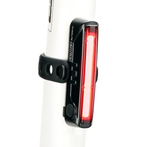 90 Lumen Bicycle Tail Light with Wide Glow and USB Rechargeable - Night & Day Modes