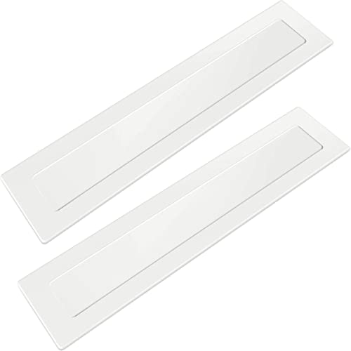 Deekin White Baseball Pitching Rubber Throw Down Pitcher's Mound - Set of 2