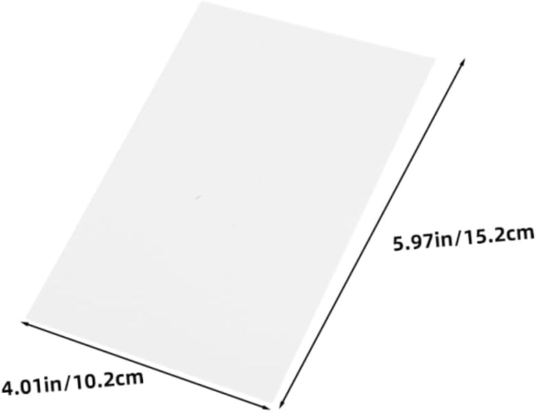 Housoutil 100pcs Glossy Photo Paper: A6 200gsm Printable Picture Paper 5.97x4 for Printers - Photo Card Stock for DIY Crafts Invitations Calendars
