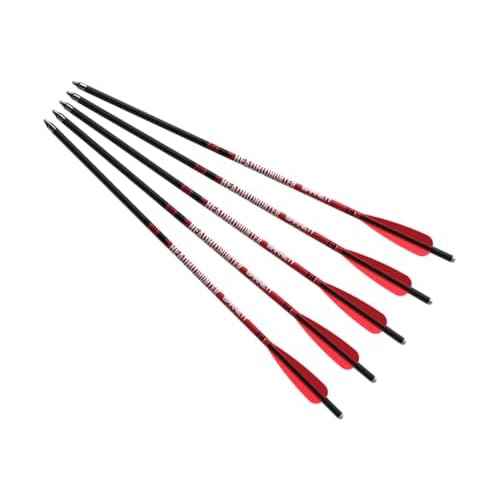 BARNETT Headhunter Crossbow Arrows ? Different Pack Sizes, Standard Moon Nocks, Includes Field Points, Pre-Fletched for Crossbow Use