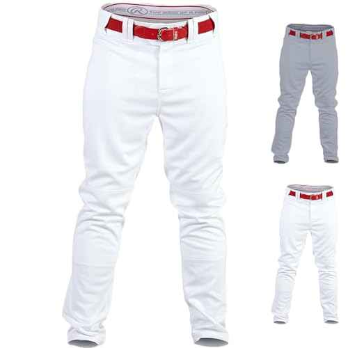 Rawlings | PRO 150 Series Baseball Pants | Full Length Semi-Relaxed Fit | Youth Sizes | Solid | Multiple Colors