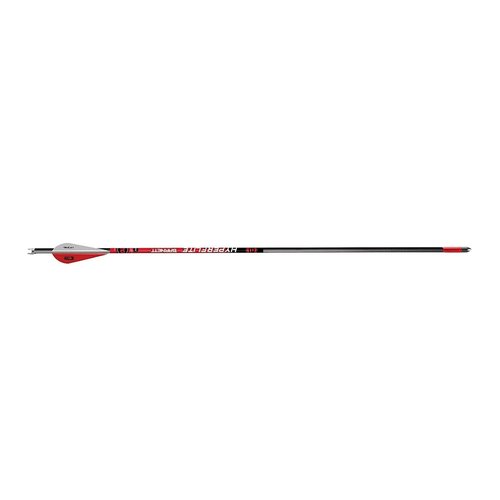 Barnett 20" Hyperflite Crossbow Arrows, Precision Hunting Bolts for Barnett Hyper Series Crossbows, with Red & White Heat Vanes, 3-Pack