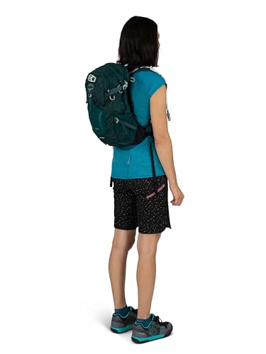 Osprey Sylva 12L Women's Biking Backpack with Hydraulics Reservoir, Space Travel Grey