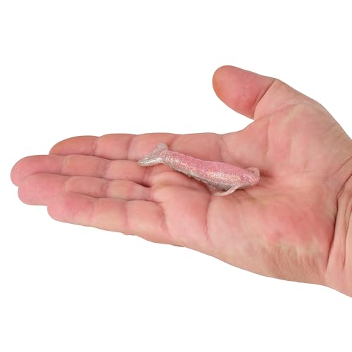Berkley Gulp! Saltwater Shrimp Fishing Bait, Flamingo Chrome, 3in, Extreme Scent Dispersion, Realistic Shrimp Profile, Ideal for Redfish, Flounder, Snapper and More