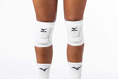 Mizuno LR6 Volleyball Knee Pad - Medium White Pair