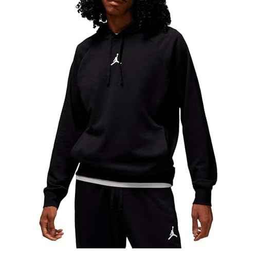 Jordan Men's Black Dri-FIT Sport Crossover Fleece Hoodie (DQ7327 010) - XL