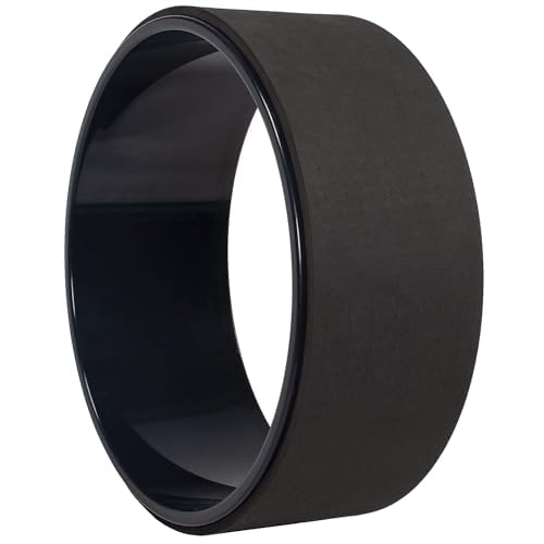 Fitvids Yoga Wheel for Stretching - Spine Stretching & Flexibility Enhancer with Non-Slip Surface, Full-Body Workout Equipment for Improved Mobility, Multiple Colors