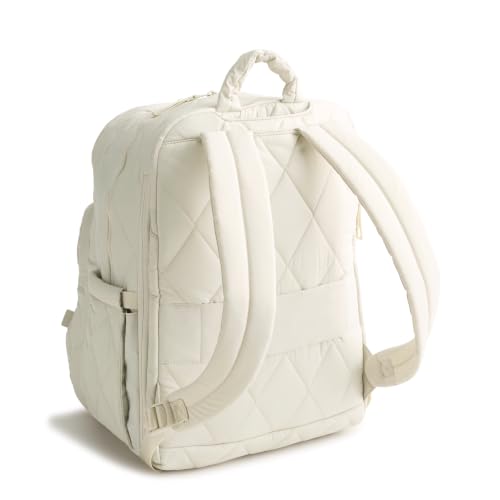 Vera Bradley Featherweight XL Bancroft Backpack Pumice Stone 38L - Women's Travel & School Bag