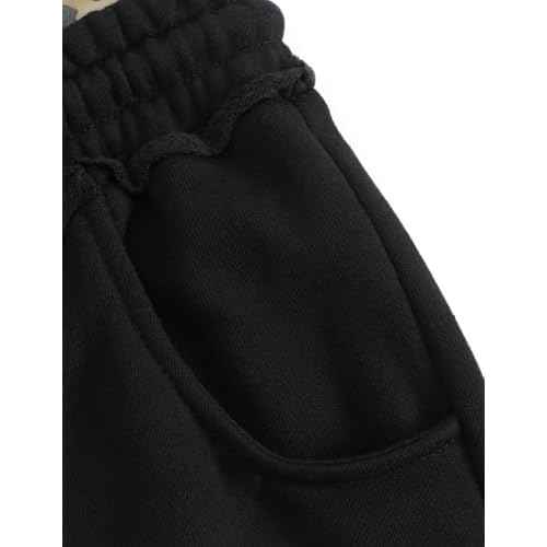 Aelfric Eden Baggy Wide Leg Sweatpants for Women Men Double Waist Camo Elastic Waisted Lounge Pants with Pockets