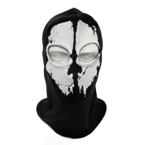 Skull Face Mask,Call of Balaclava Duty Mask Ghost Skeleton Ski Mask for Men Women Snowboarding Motorcycle Climbing