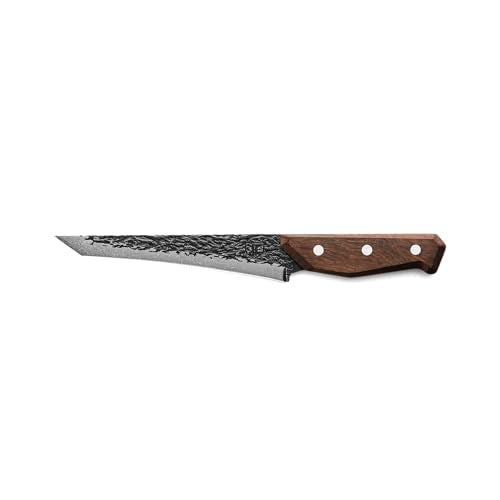 Slicer Knife - TRUE PrimalForge Tanto Kitchen & Meat Carving Blade - 7.25-Inch