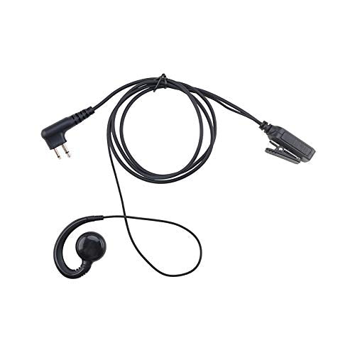 Walkie Talkie Earpiece Headset Compatible with Motorola Radio - Hands-Free Communication