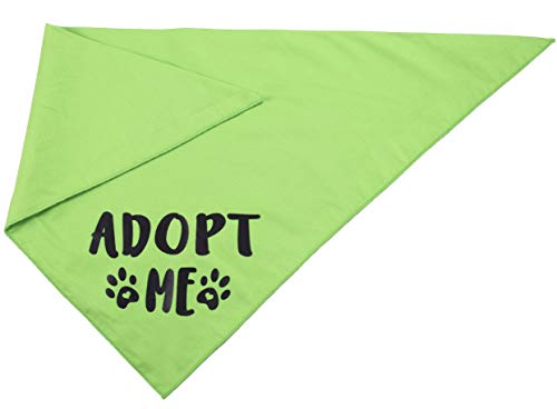 Adopt Me Dog Bandana Set of 3 - Bright Colors for Medium to Large Dogs - Pack of 3