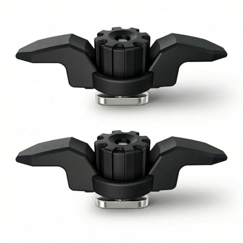 Kayak Anchor Cleat for Track Systems - Black, Light/Medium Duty Polymer Mount