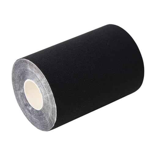 popbob Turf Tape Football Sports Athletic Tape, 4 Inch x 16.4 Feet Waterproof Extra Wide Kinesiology Tape for Arm, Black