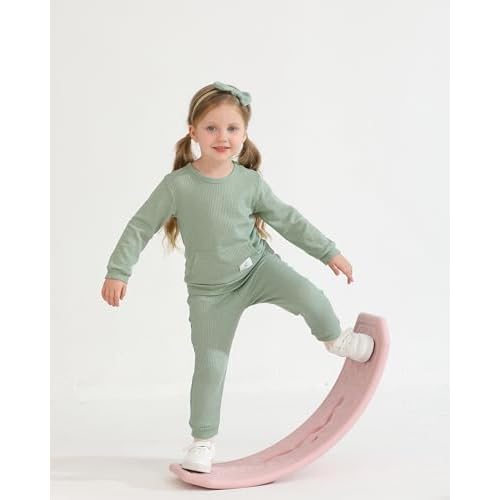 Weebaby Toddler Girl Clothes Infant Girl Sweatsuit Baby Pant Set Outfits Fall Winter Clothing Little Clothes for Girl
