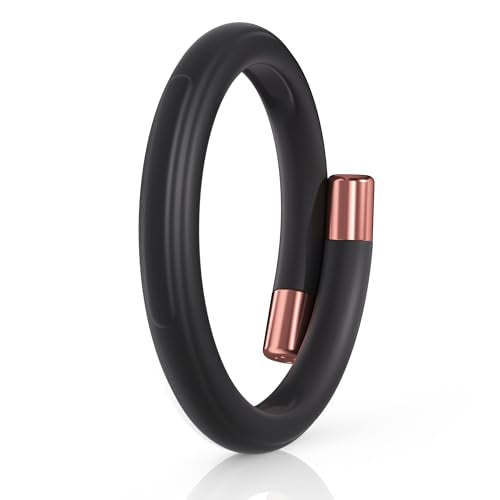 Refillable Mosquito Repellent Bracelets for Adults and Kids - Black, 1 Pack