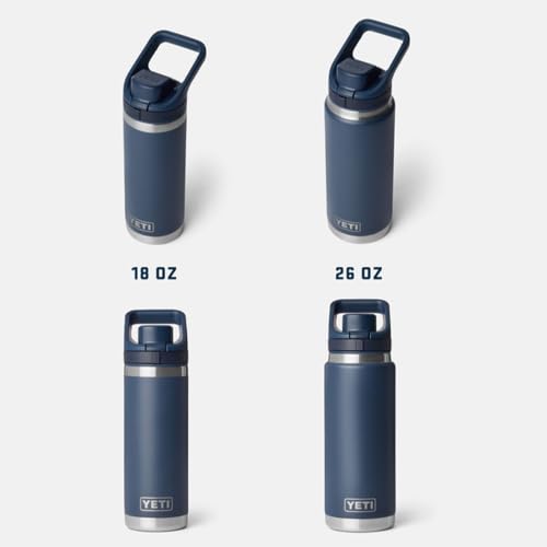 YETI Rambler 18 oz Leakproof Bottle with Flip Chug Cap - Riverhead Red Textured