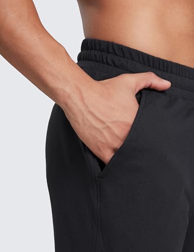 CRZ YOGA Cloud Jersey Lounge Pants 30in Black Large - Comfortable & Moisture-Wicking