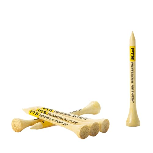 Golf Tees 2-3/4 Inch Bamboo 100 Count for Drivers & Woods - PrideSports