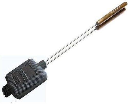 Cast Iron Camp Grill Pie Maker with 22" Long Handle - Outdoor Cooking Essential