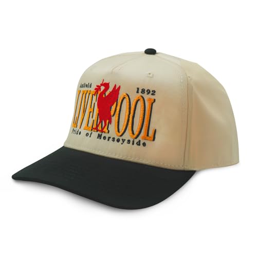 Unisex Liverpool Football Cap - Embroidered Snapback Baseball Hat for Men & Women