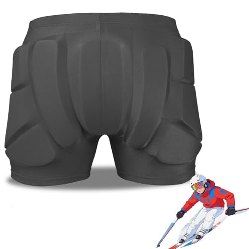 Black Small 3D Hip Protective Pads for Skating & Sports Kids Adults