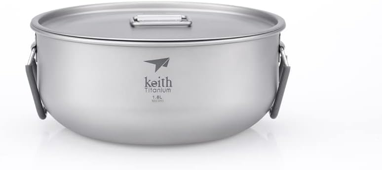 Keith Titanium Ti6015 Pot - 1.8 L