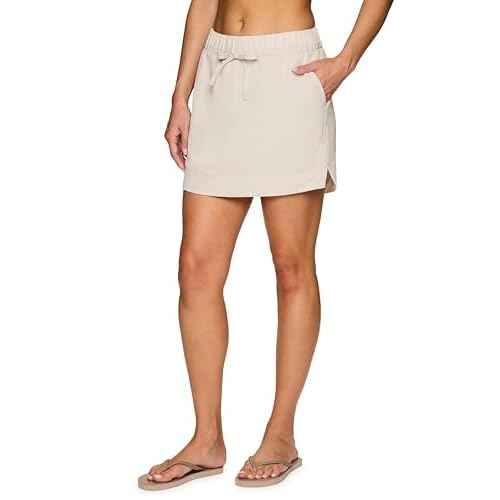 RBX Active Skort for Women, Quick Drying Golf/Pickleball/Tennis Skirt with Inner Compression Short, Pockets