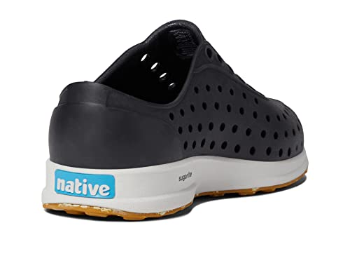 Unisex Kid Robbie Slip-On Sneakers - Jiffy Black White Mash Speckle Rubber 11 Little Kid