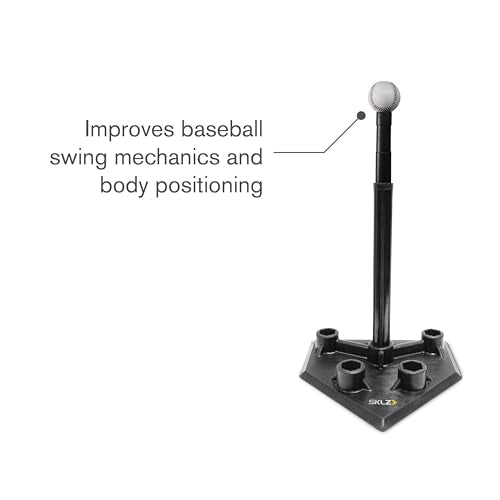 SKLZ Youth Baseball Tees: Boost Young Players' Swing with Durable, Adjustable Training Equipment - Perfect for Developing Skills and Confidence