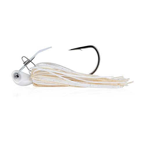 Berkley SlobberKnocker Fishing Jig White 3/8 oz Heavy Duty Bladed Lure