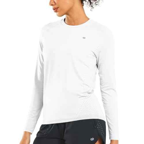 ALLZERO Women's UPF 50+ Long Sleeve Sun Shirts Quick Dry SPF Shirts for Workout Hiking Fishing Rash Guard