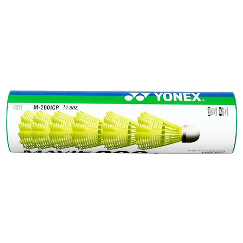 Yonex Nylon Shuttle Cocks Mavis 200 I - Durable Badminton Shuttles