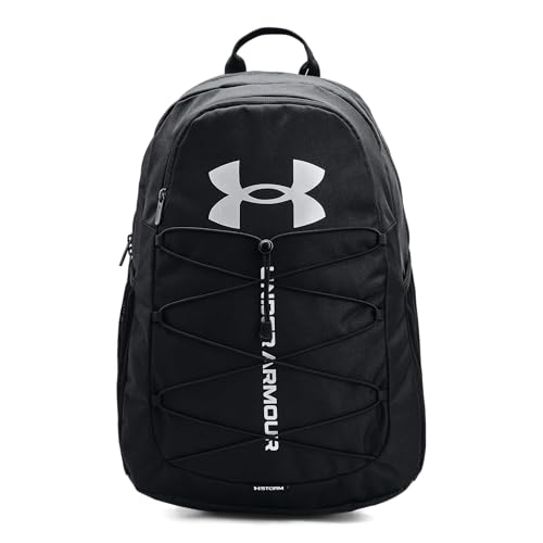 Under Armour Hustle Sport Backpack - One Size Black & Silver