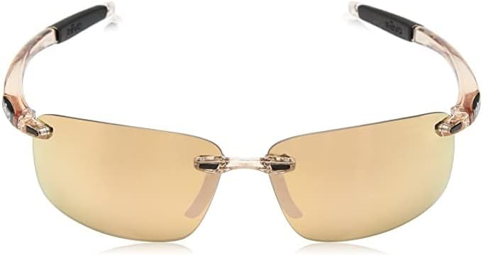 Polarized Rimless Rectangular Revo Descend N Sunglasses - Stylish UV Protection