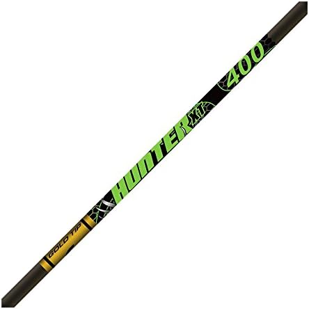 Gold Tip Hunter XT Arrows with 2-Inch Raptor Vanes (1-Dozen), Color May Vary