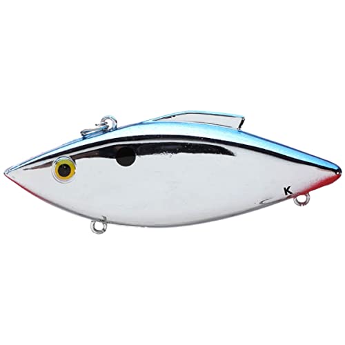 Bill Lewis Knock-N-Trap Lipless Crankbait Fishing Lure 1/2 oz Chrome Blue Back