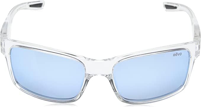 Revo Sunglasses Crawler: Polarized Lens with Performance Rectangle Wrap Frame