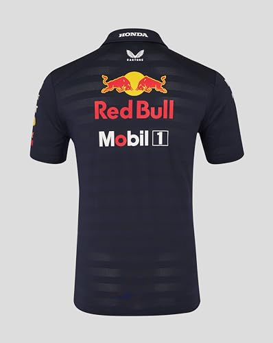 Castore Red Bull Racing F1 Men's Team Polo Shirt Large - 2025