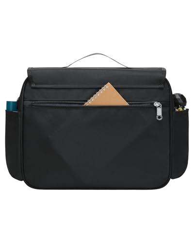 Bingo Messenger Bag with Pockets for Daubers Water Resistant Crossbody Tote - Bingo Slogans