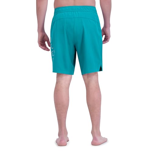 Spyder Men's 9 Inch Quick-Dry Stretch Swim Trunks with Sun Protection - Small / Mix