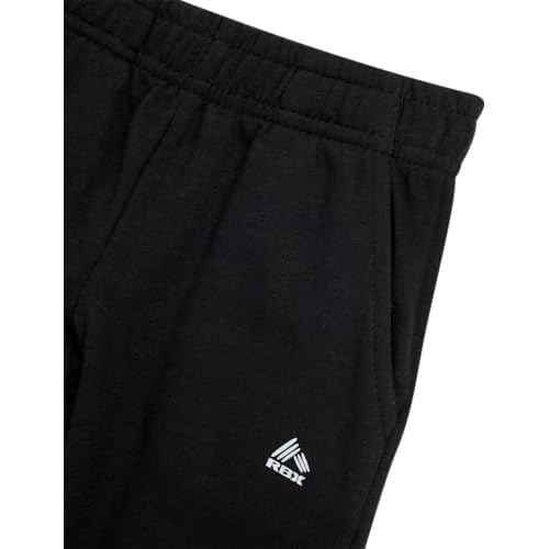 RBX Boys Sweatpants - 2 Pack Soft Performance Fleece Athletic Pants Boys Joggers Kids Sweatpants with Pockets (Sizes: 8-16)