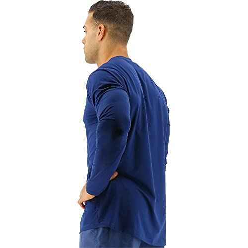 TYR Men's Long Sleeve Sun Protection Performance T-Shirt UPF 50+