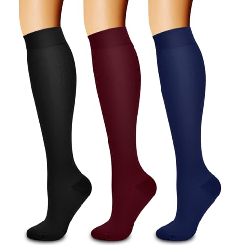 Medical Compression Socks Pack for Men and Women - Circulation, Running & Athletic Support