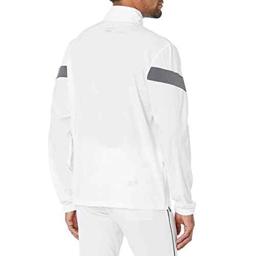 Mizuno Long Sleeve Hitting Jacket | Wind Resistant | Stretch Woven Fabric | Front 1/4 Zip | Side 1/4 Zip