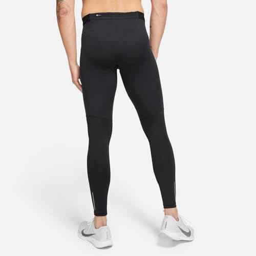 Men's Phenom Dri-FIT Running Tights (010 - Black/Reflective Silver)