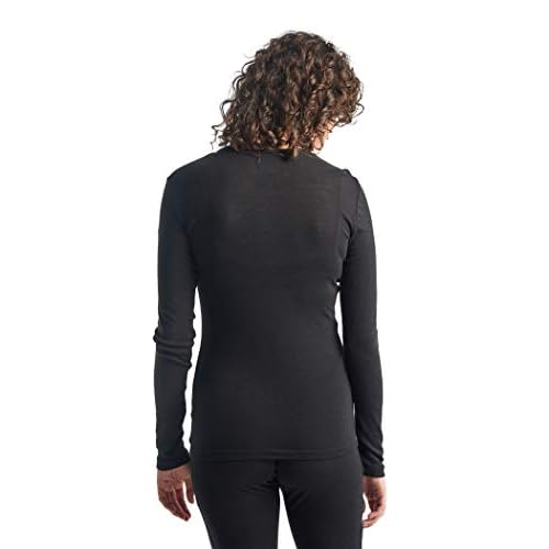 Icebreaker Merino Women's 175 Everyday Cold Weather Base Layer Thermal Long Sleeve Crewneck T-Shirt