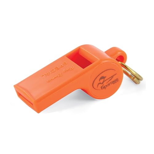 SportDOG Roy Gonia Special Whistle - Orange with Pea for Dog Training