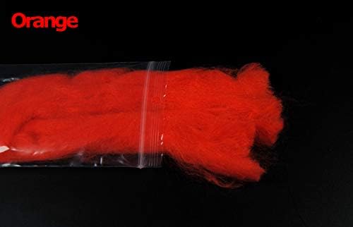 GREATFISHING 12 Color/Set 12pc Fly Tying Egg Yarn Glow Bug Yarn Fiber Baitfish Lure Parachute Fly Tying Material Streamer Flies